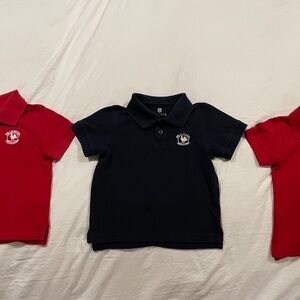 Primrose School Uniform Polo Shirts - lot of 3 size td3 toddler 3